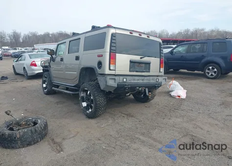2004 Hummer H2 z USA, uszkodzony, nr VIN 5GRGN23U04H102110